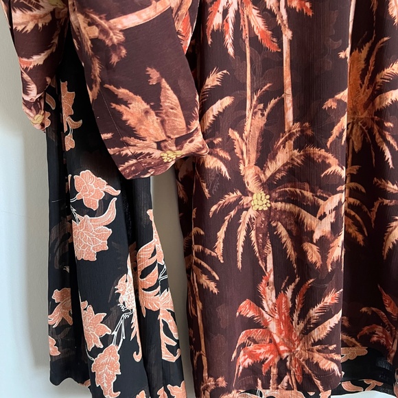 “BN” tropical print wide leg Palazzo pants by Scotch & Soda for spring - Picture 4 of 12